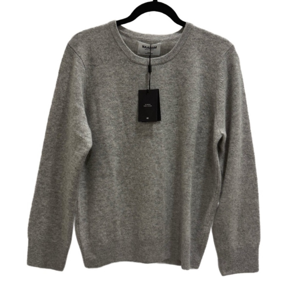 NWT Women's NAADAM The Soft Collection Cashmere Crewneck Sweater Size Large